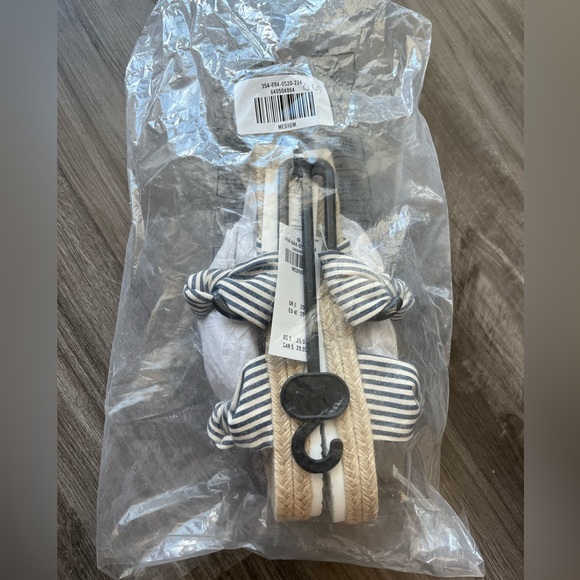 NWT Hollister Womens Slip On Slide Knot Sandals Striped Platform M medium - Picture 5 of 10